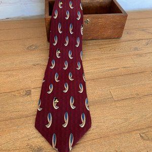 Vintage Mickey Silk Tie - Hidden Mickey Mouse